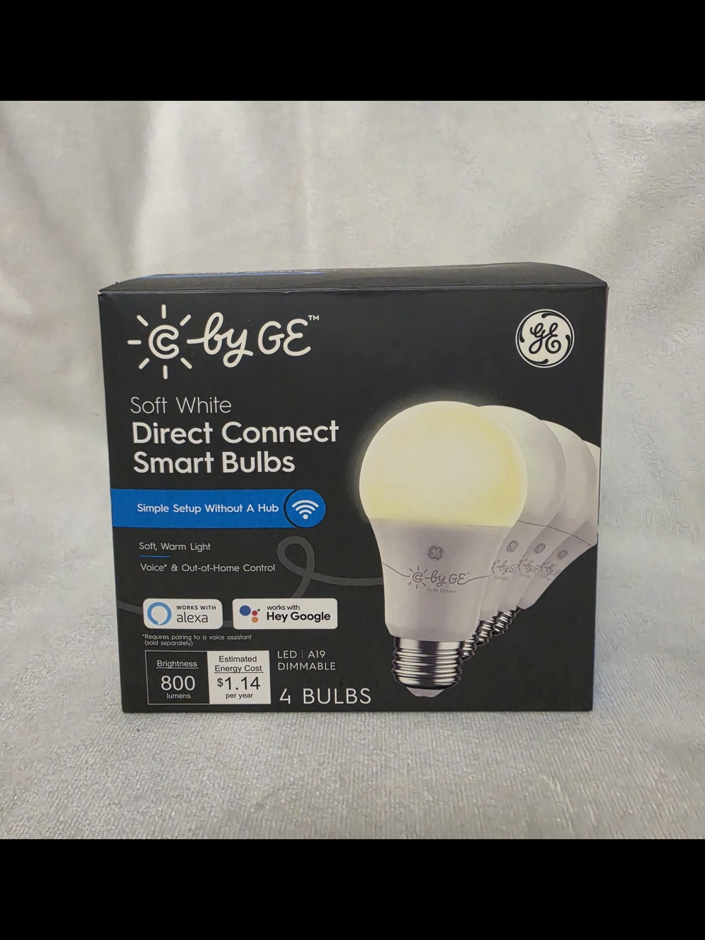 Soft White Direct Connect Smart Bulbs - 4 Pack